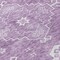 Homeroots 8' Lavender Plum And Ivory Round Medallion Washable Indoor Outdoor Area Rug 589046 - alternate 3