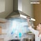 Anzzi 30" 450 CFM 3-Speed Stainless Steel Wall Mount Convertible Pyramid Residential Range Hood RH-AZ0576ESS - alternate 3
