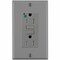 Leviton SmartlockPro GFCI 15A HG/TR/PI Gray GFTR1-HFG - alternate 1