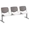 Kfi Kool Beam Seat Beam Seating, Tan Back, 71 in W 22" L 31" H, Polypropylene Seat 2300BEAM3-BP18-SP08 - alternate 1