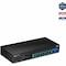 Trendnet 10-PORT GIGABIT WEB SMART POE+ SWITCH           IN TPE-082WS - alternate 1
