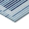 Homeroots 8' X 10' Sky Blue And Denim Blue Striped Washable Indoor Outdoor Area Rug 610507 - alternate 6