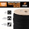 Xpose Safety Black Unglazed Trickline Rope, 600 ft x 1/8 In Theatrical Tie Line Heavy Duty Spool BTL-600-X - alternate 4