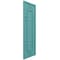 Ekena Millwork True Fit PVC Hastings Fixed Mount Shutters, Pure Turquoise, 18W x 59H, PR TFP001HS18X059PT - alternate 4