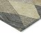 Homeroots 8' X 10' Brown Gold And Taupe Argyle Washable Indoor Outdoor Area Rug 613708 - alternate 2