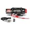 Warn R60-S Synthetic Rope Winch with Dash-mounted rocker switch and wired remote 110060 - alternate 1