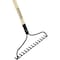 Best Garden 54'' Steel Bow Garden Rake with Wood Handle, 14-Tine 710662 - alternate 3