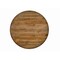 Homeroots 48" Oak Wood Cross Leg Base Round Top Dining Table 630367 - alternate 3