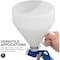 Hiltex Air Texture Gun with 1.32 Gallon Hopper and 3 Nozzles for Stucco Mud or Popcorn Walls and Ceiling 31229 - alternate 4