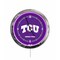 Holland Bar Stool Texas Christian University 16 LED Wall Clock ClkL16 - alternate 1