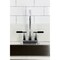 Kingston Brass Double-Handle 4" Centerset High-Arc Bar Faucet, Polished Chrome FB8491CKL - alternate 5