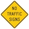 Sign Solutions Usa Traffic Sign, 30 in Width, Aluminum Sign, Diamond DUS10DYE3030W18-1 - alternate 1