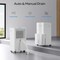 Edendirect 21 pt. 2500 sq. ft. Dehumidifier with Drain Hose and Bucket in White, for Basement and Home ZRPD20A - alternate 4