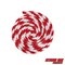 Extreme Max Extreme Max 3008.0169 Solid Braid MFP Utility Rope - 1/2" x 10', Red/White 3008.0169 - alternate 2