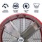 Maxx Air Portable Barrel Fan, 120 V, 2Speed, 4050 to 5000 cfm Air, Red BF30DD - alternate 4