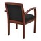 Office Star Products Sonoma Upholstered Back Guest Chair, Cherry SON79CHY-3 - alternate 2
