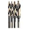 Knkut 4 Piece Step Point 1/2 In. Reduced Shank Drill Bit Set 9/16 - 5/8 - 3/4 - 1 In. 4KK12SP - alternate 4