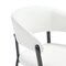 Manhattan Comfort Belle Dining Chair in White, 4PK 4-DC099-WH - alternate 5
