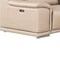 Homeroots Beige Leather Modular U Shaped Twelve Piece Corner Sectional With Console 643937 - alternate 4