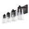 Jonathan Y Irving 27.75" 4-Light Seeded Glass/Iron Modern Contemporary LED Vanity Light, Oil Rubbed Bronze JYL7558E - alternate 5