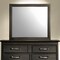 Homeroots 35" Gray Oak Framed Accent Mirror 318718 - alternate 3