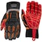 Cestus ANSI Cut A2 Impact Gloves, Skid-X Rough Out Coarse Palm, L, PR 3075-L - alternate 1