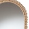 Baxton Studio Caitlin Antique Gold Finished Wood Arch Accent Wall Mirror with Carved Leaf Border 254-14109-ZORO - alternate 3