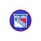 Holland Bar Stool Co 30" New York Rangers Cushion Seat, 2-Ring Chrome Swivel Bar Stool L7C130NYRang - alternate 2