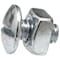 Auveco Truss Head License Plate Bolt And Nut 1/4in-20 x 1/2in, 100PK 3184 - alternate 1