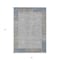 Homeroots 5' X 8' Taupe Beige And Blue Geometric Washable Indoor Outdoor Area Rug 581997 - alternate 4