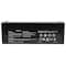 Upg 12V 2.2Ah F1 Sealed Lead Acid AGM Battery by UPG UB1222 - alternate 4
