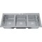 Amgood Stainless Steel 3 Compartment Drop-In Sink. Bowl 14 in. x 16 in. x 10 in. No Fauce SINK DIS S3C-141610-NF-Z - alternate 3