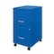 Space Solutions 14.25 in W 2 Drawer Mobile Vertical File Cabinet, Classic Blue 24409 - alternate 6