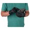 Performance Tool Disposable Gloves, 3.5 mil Palm, Nitrile, L, Black W89012 - alternate 6