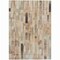 Homeroots 10' X 14' Taupe And Gray Striped Washable Indoor Outdoor Area Rug 615529 - alternate 4