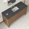 James Martin Vanities Hudson 60" Sgl Vanity, Honey Oak w/ 3 CM Parisien Bleu Silestone Top w/FreePower Wireless Charger 435-V60S-HNO-FPBL - alternate 7