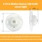 Energetic Lighting 4.7in Motion Sensor Ceiling Light Wired Colth closet light  Flush Mount Light, 4000K, 4PK FMM5R70E840-07-4P - alternate 3