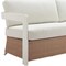 Homeroots 73" White Polypropylene Sofa 667658 - alternate 4