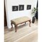 Homeroots Classic Olive Brown Bench 389170 - alternate 2
