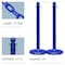 Mr. Chain Blue Medium Duty Stanchion & Chain Kit (2-Pack) 71106-2 - alternate 1