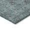 Homeroots 8' Runner Turquoise Oriental Washable Non Skid Indoor Outdoor Runner Rug 563845 - alternate 7
