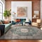 World Rug Gallery Traditional Oriental Medallion Washable Non Slip Area Rug 8 ft x 10 ft Green WR84GREEN8X10 - alternate 4