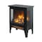 Edendirect 14.2 in. Freestanding Electric Fireplace with 3D Flame Effect in Black ZR-W1769P205859 - alternate 2