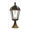 Gama Sonic Royal Bulb Solar Light, GS Solar Light Bulb, Pier Mount, Weathered Bronze 98B311 - alternate 2