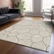 Homeroots 8' X 10' Beige And Brown Abstract Washable Indoor Outdoor Area Rug 600513 - alternate 4