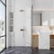 Apollo Tile Aloha 10 x 12 in. Polished White with Gray Vein Glass, Wall and Floor Tile 8.29 sq ft/case, 10PK APLNNH8815CAA - alternate 2