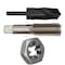 Drill America m36 X 3 HSS Plug Tap, Hex Die and 33.00mm HSS 1/2" Shank Drill Bit Kit HXPOUM36X3 - alternate 1