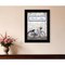 Homeroots Flower Shop Bicycle 2 Black Framed Print Wall Art 405019 - alternate 3