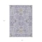 Homeroots 8' X 10' Lavender Purple And Gray Floral Washable Indoor Outdoor Area Rug 605482 - alternate 3