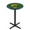 Holland Bar Stool Co 42" Blk Wrinkle Baylor Pub Table, 36" dia. Top L211B4236Baylor - alternate 1